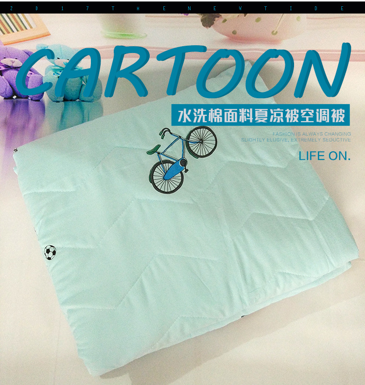 水洗棉夏凉被空调被批发厂家.