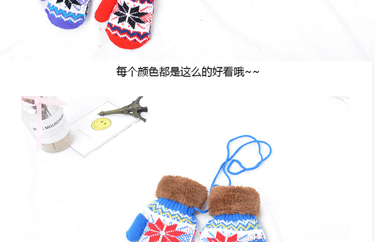 儿童八角花双层手套_15