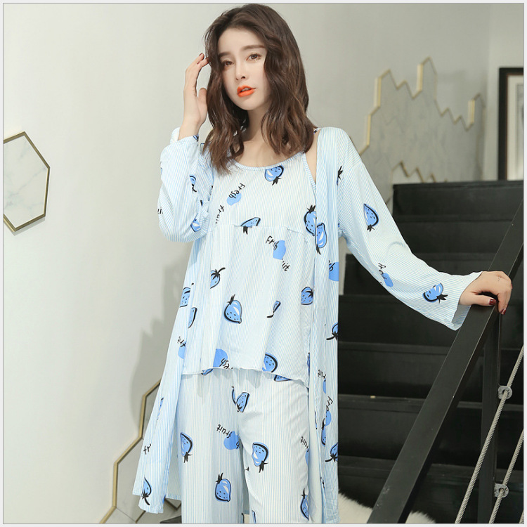 (14)草梅三件套-蓝-长