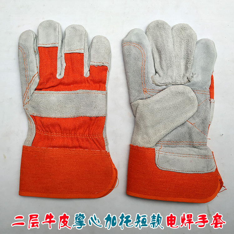 二层牛皮掌心加托红布短款电焊手套_02.jpg