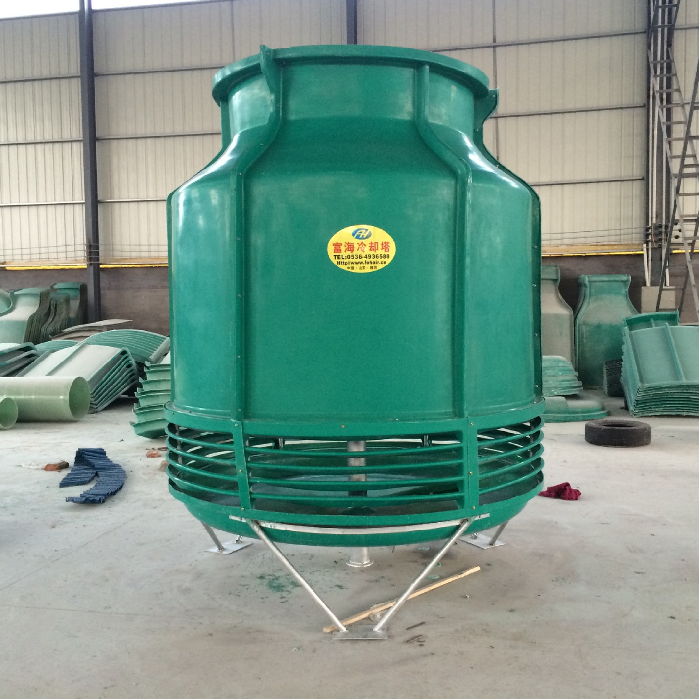 圆形冷却塔正方形4