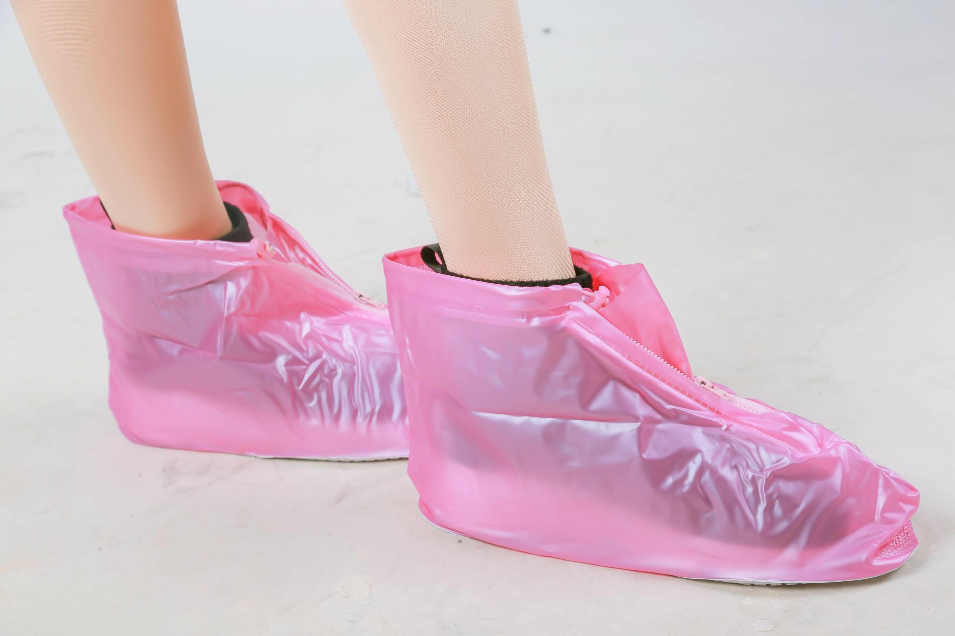 拉链防水条鞋套 (12)