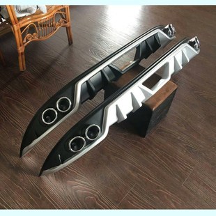 马自达3昂科塞拉后唇改装四出后唇后扰流板后杠后包围