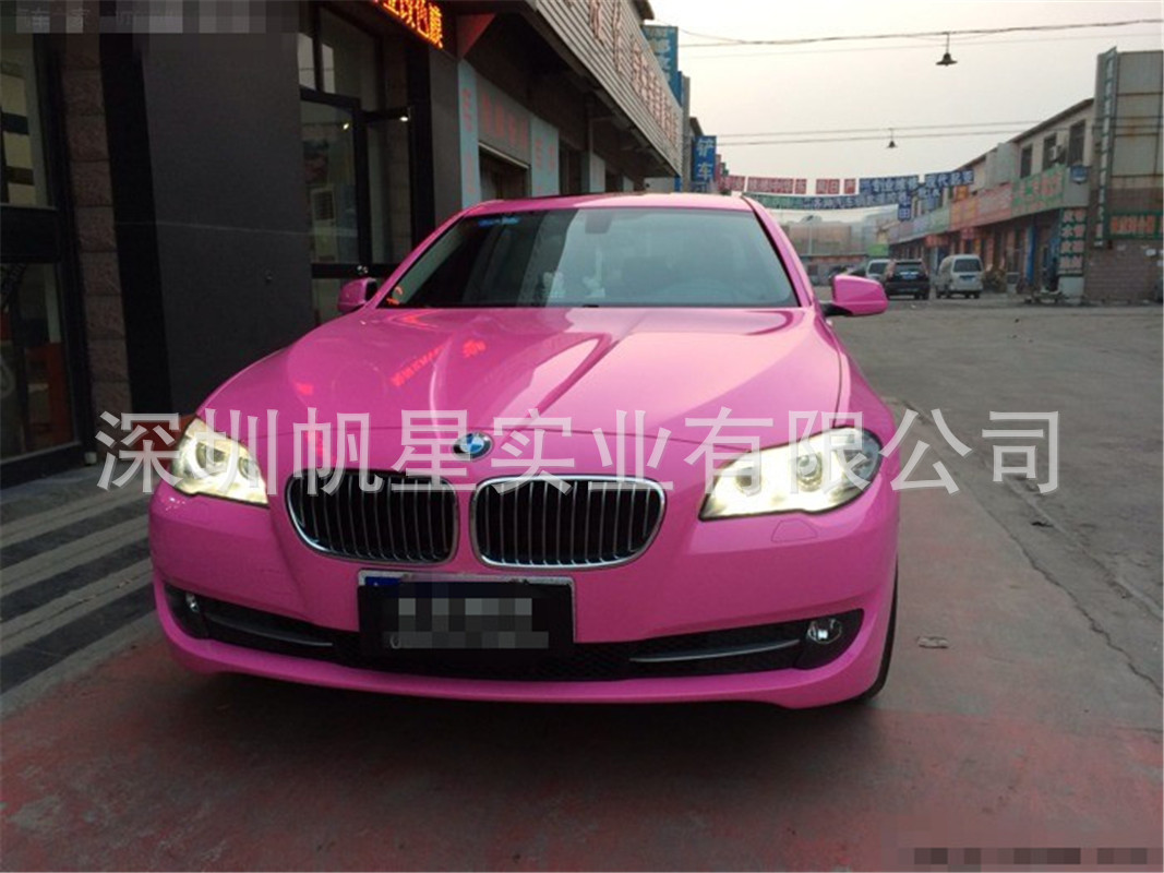 Glossy-Pink-Candy-Vinyl-Wrap (