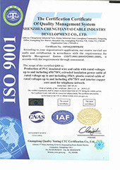 ISO9001:2008质量管理体系认证，成天泰