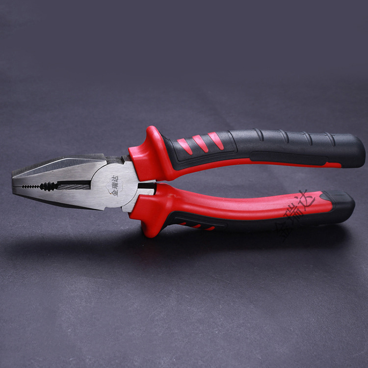 三点红柄钢丝钳5