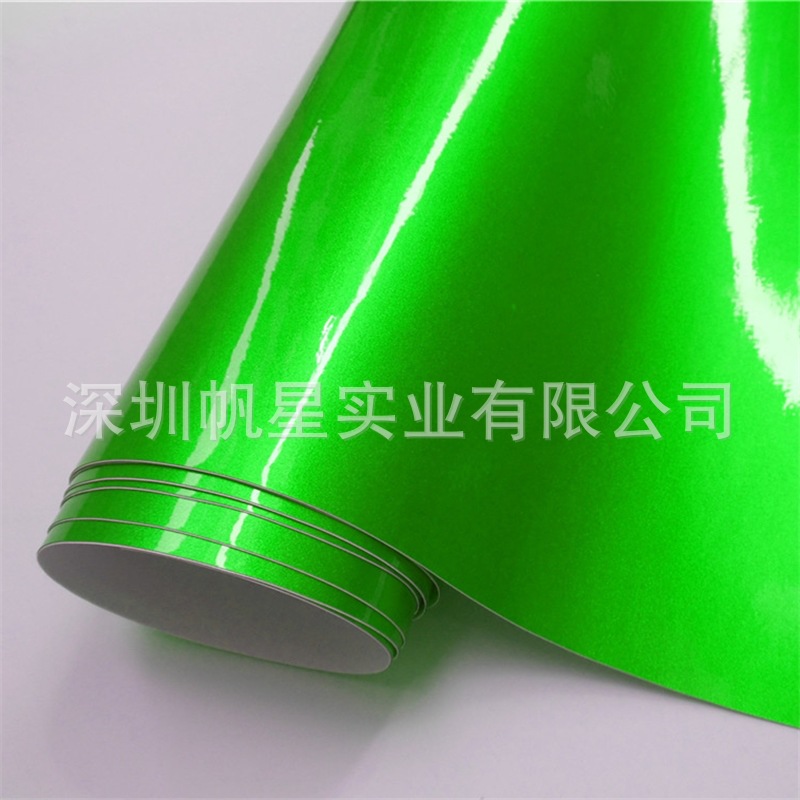 Glossy-Green-Candy-Vinyl-Wrap-