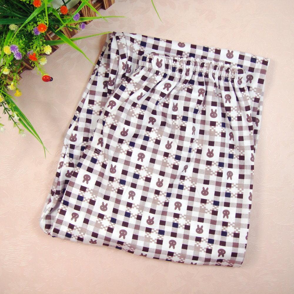 纯棉中厚睡裤二规格90-125斤适合130-150