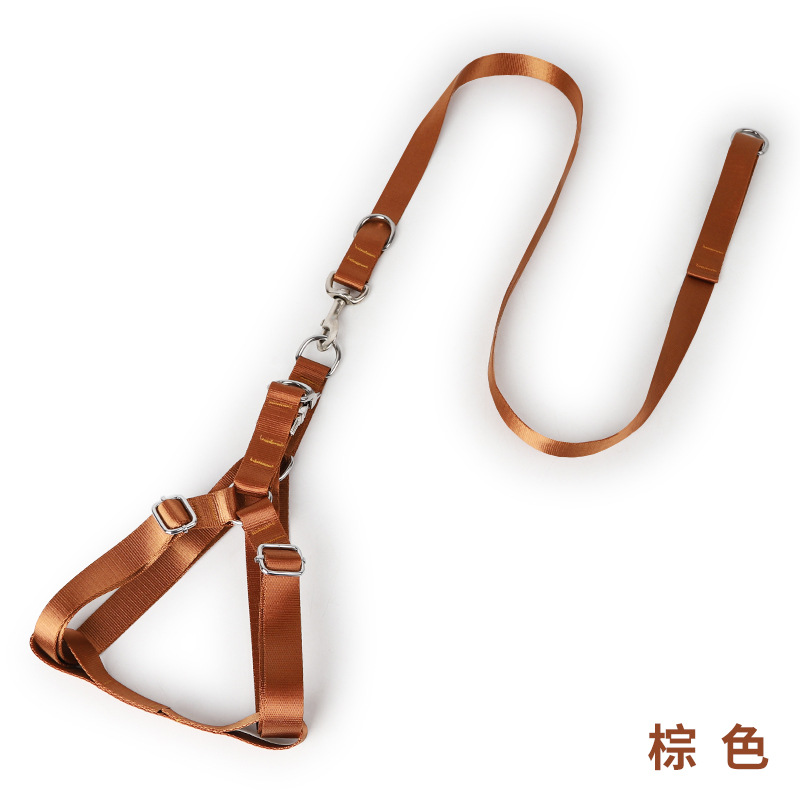 大狗专用加厚铁扣胸背牵引绳17