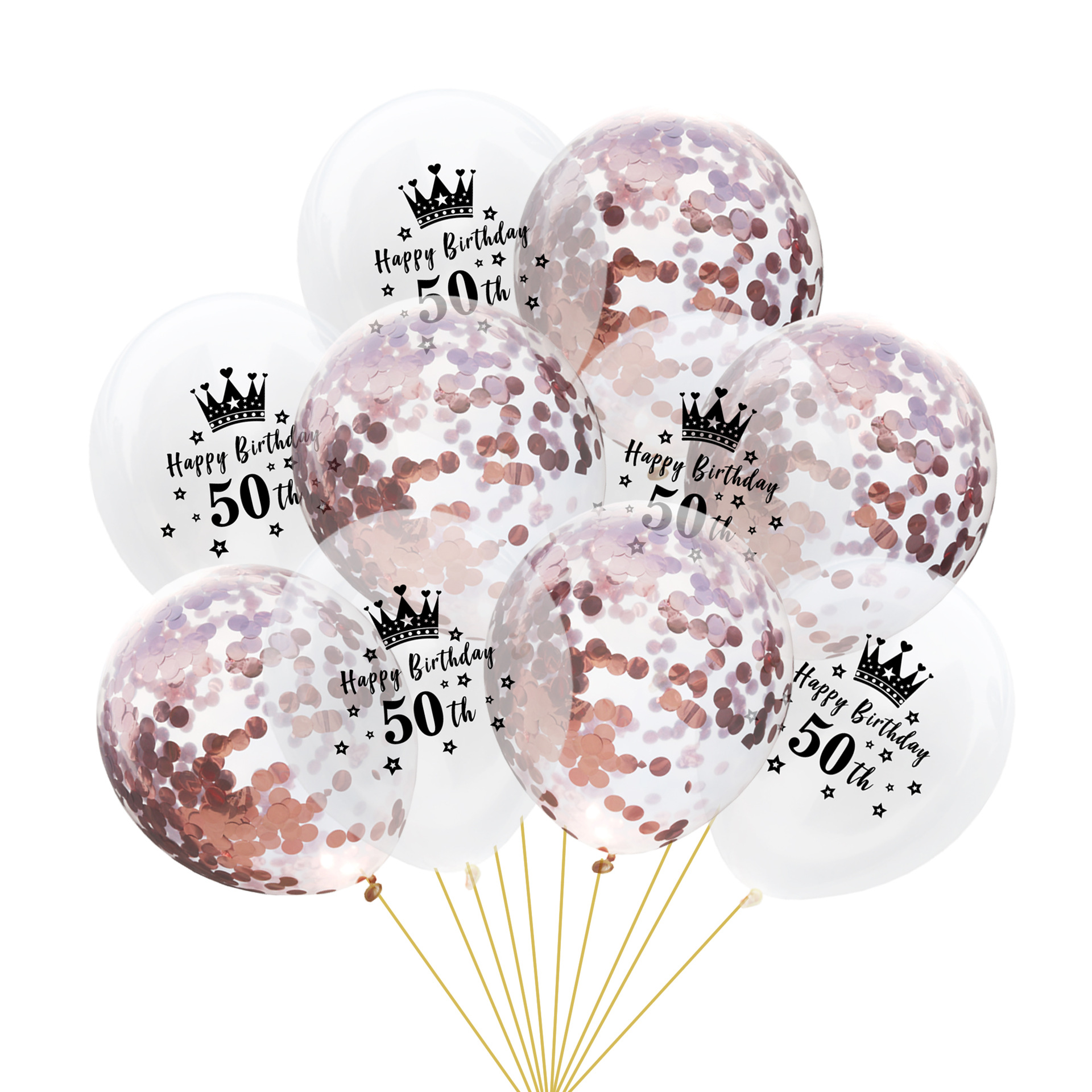 皇冠50透明气球+玫瑰金亮片气球.jpg