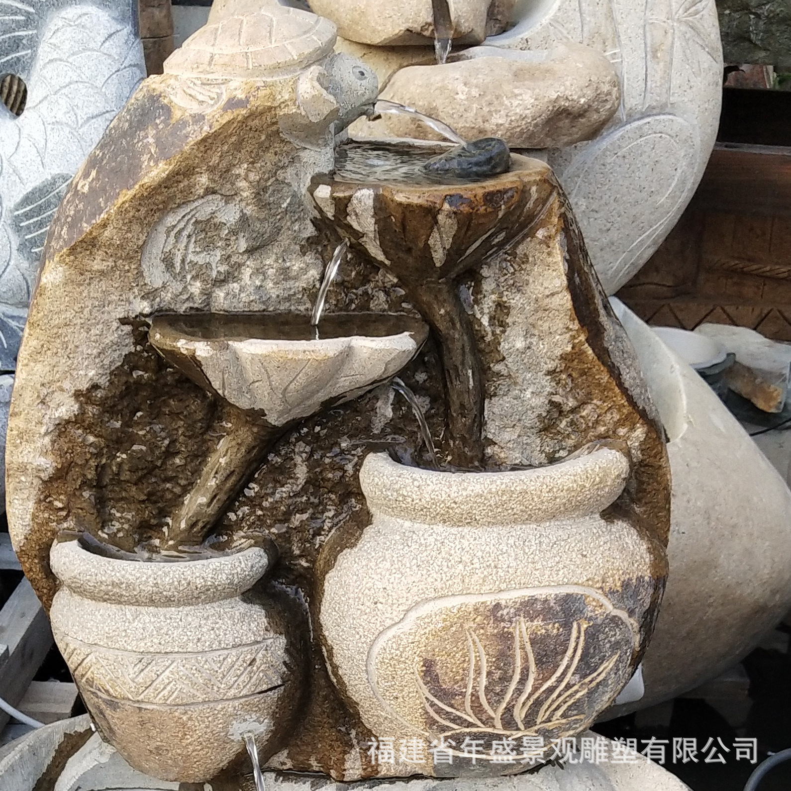 流水摆件 (4) 方 细节