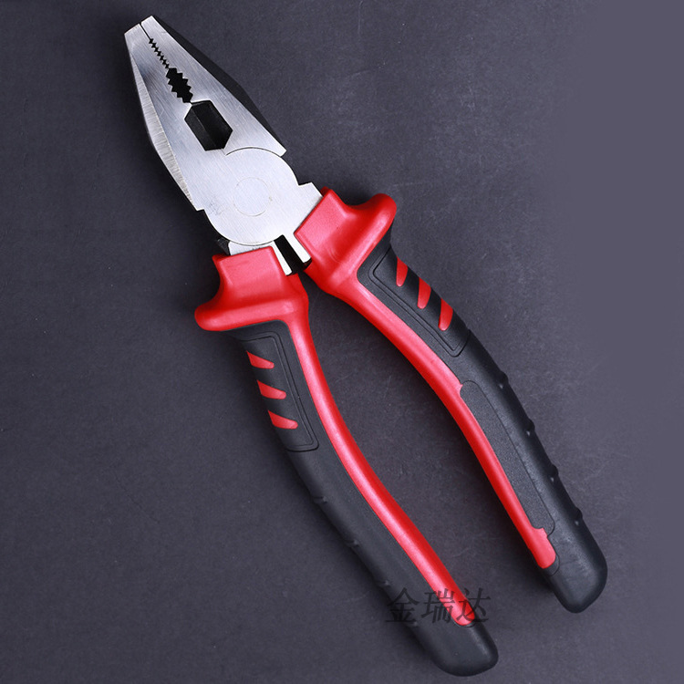 三点红柄钢丝钳3