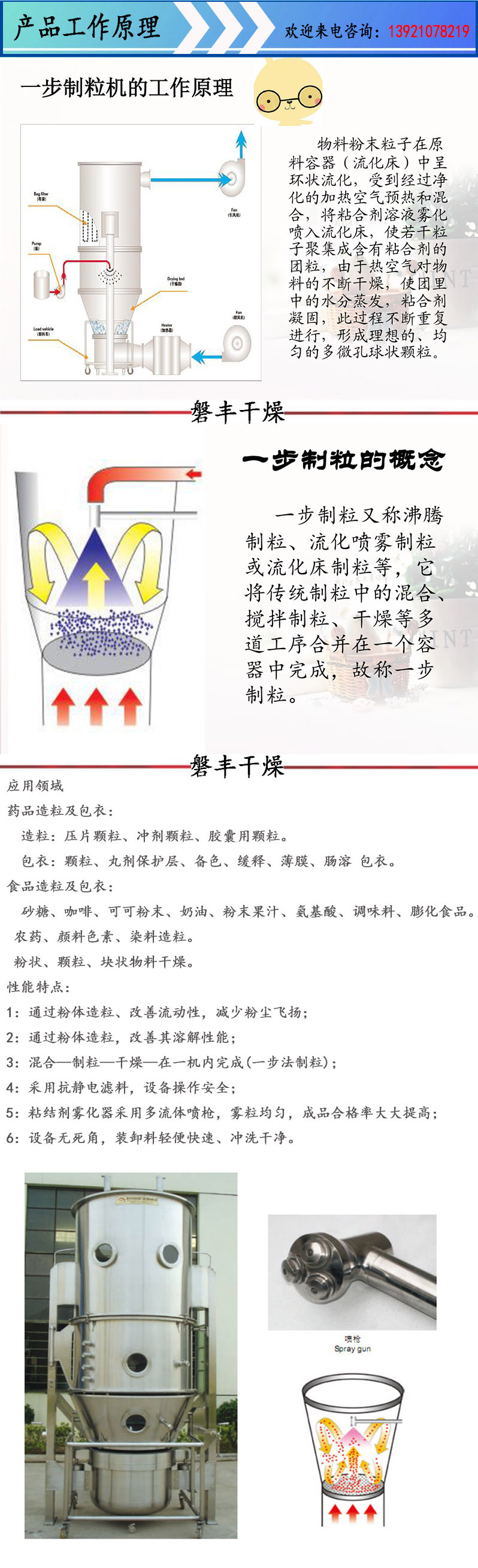 一步制粒机原理