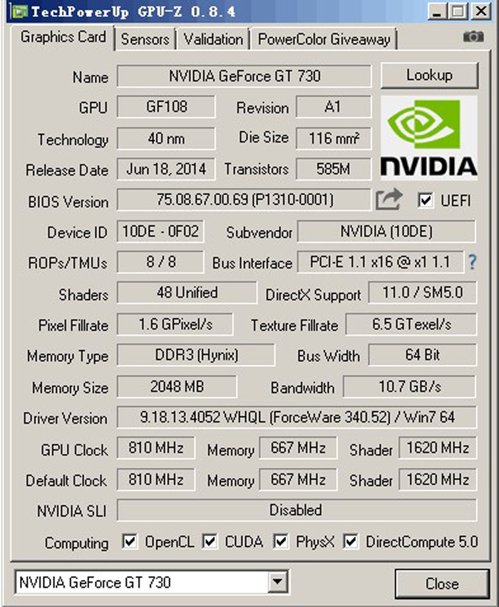 730GPU