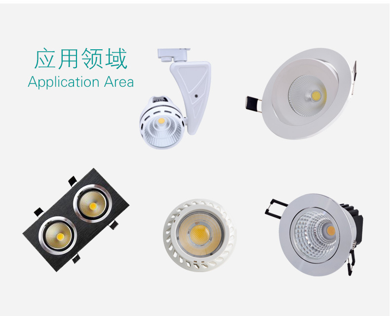 COB光源应用领域