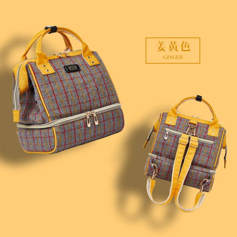 红黄格呢子 永不过时的经典