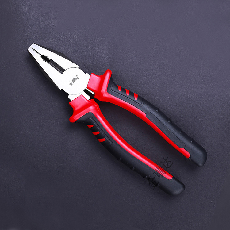 三点红柄钢丝钳4