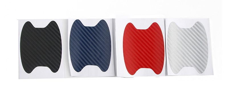 汽车门碗保护贴纸 碳纤维贴纸 汽车贴纸