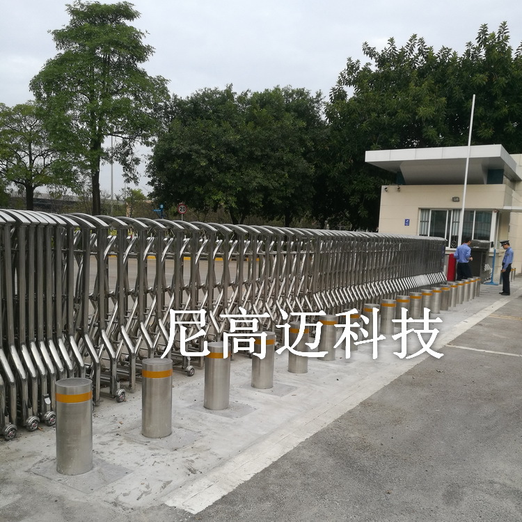 南洲水厂路障
