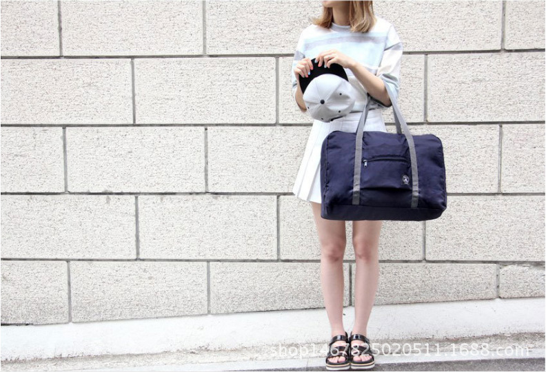 厂家直销 旅行收纳袋 旅行包购物包大容量可折叠旅游