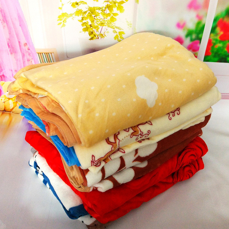 金貂绒毛毯批发