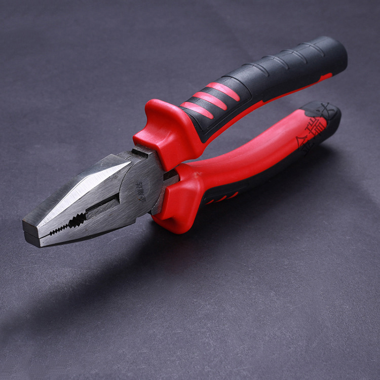 三点红柄钢丝钳1