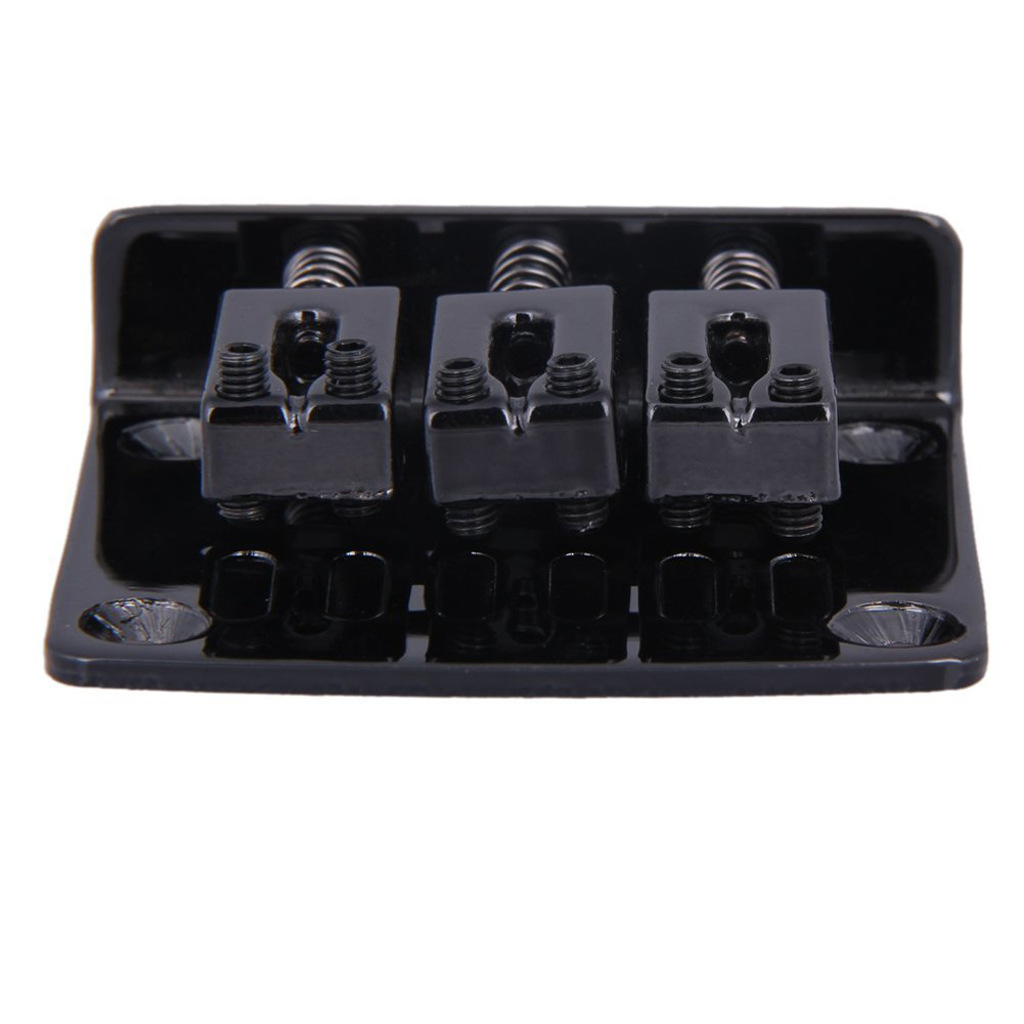 雪茄盒吉他电吉他3弦电吉他琴桥银色黑色锌合金扳手配