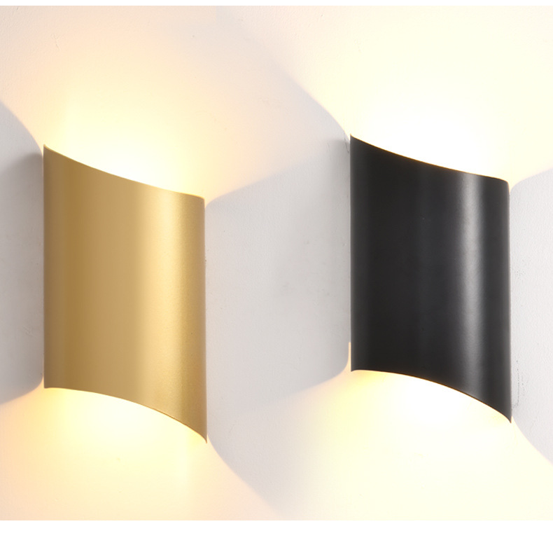 金色壁灯弧形sqb065