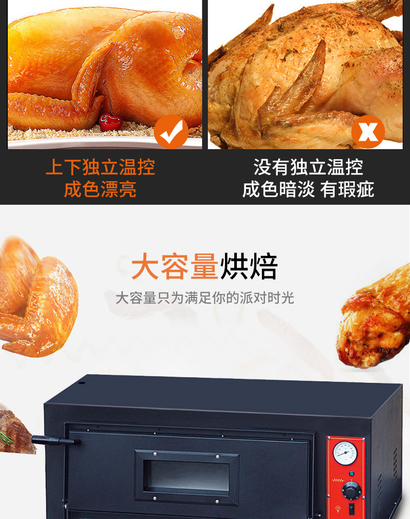 BS-661黑色单层电比萨炉_04.jpg