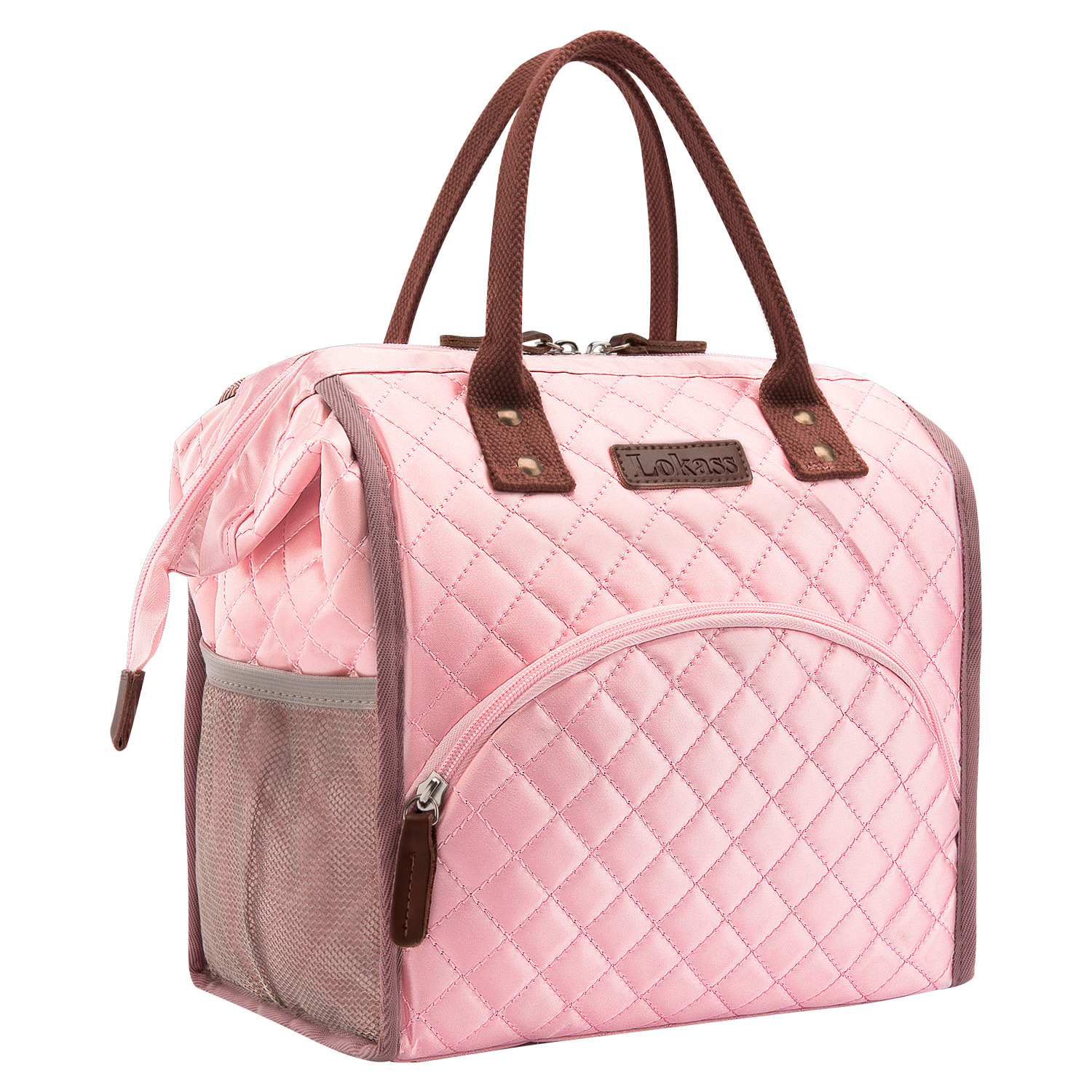 ST-LO8229-LXMGJ 午餐包-菱形玫瑰金