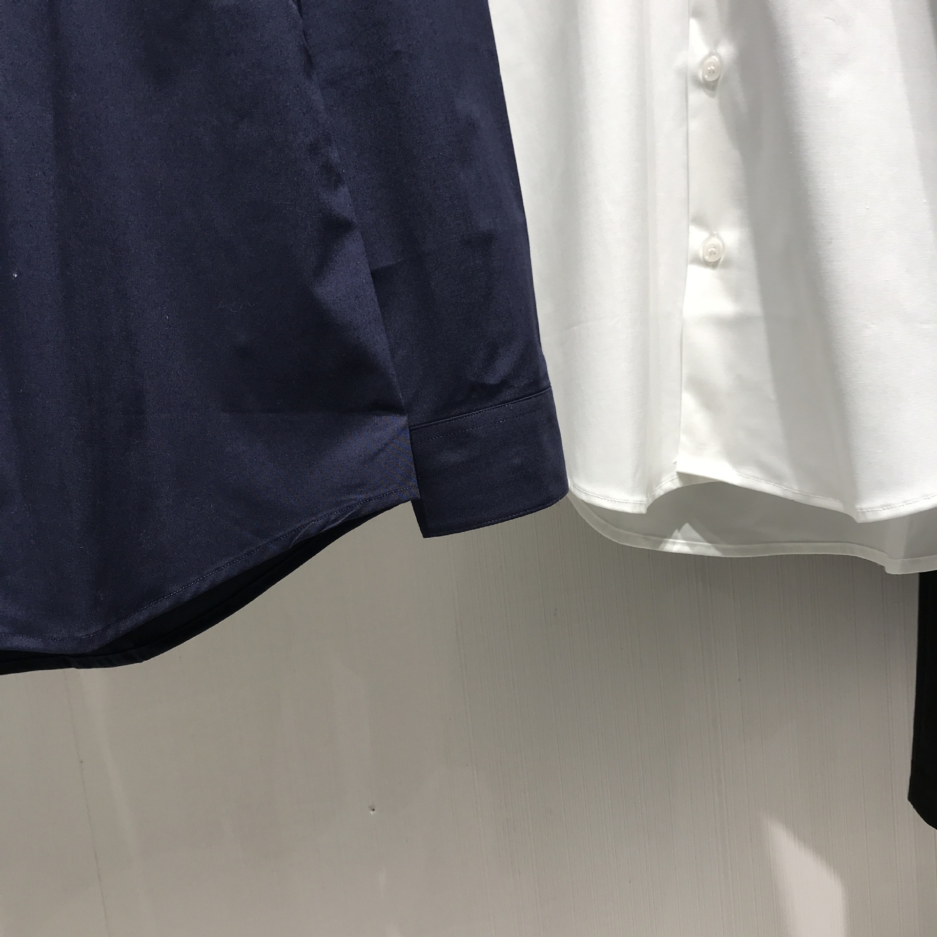 黑白藏青三色衬衫