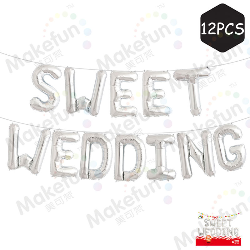 sweet-wedding套装银色