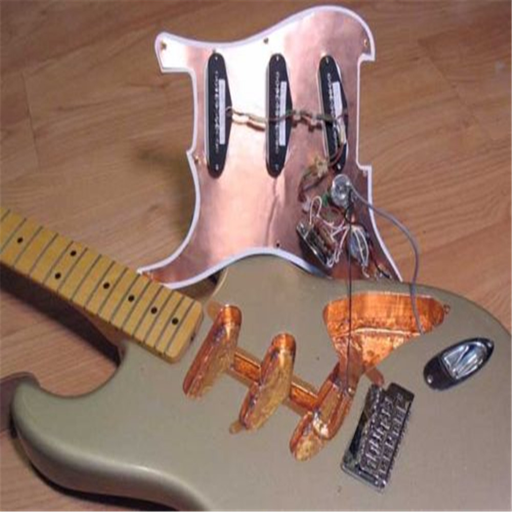 吉他屏蔽胶带单导铜箔片状隔热防水EMI多规格