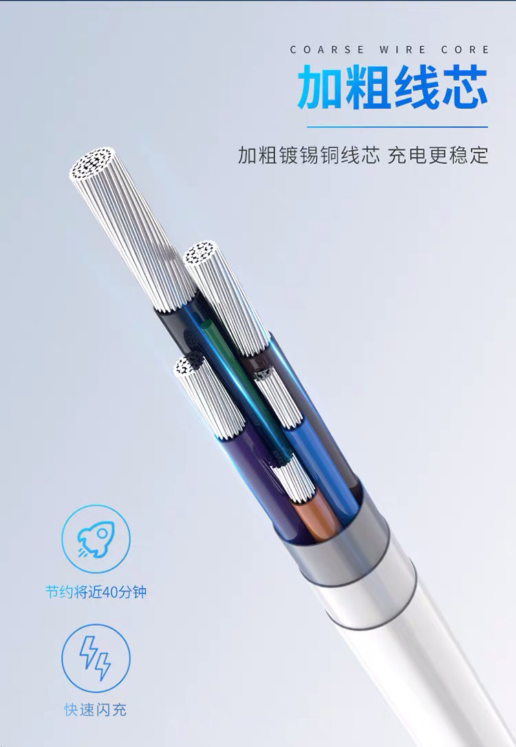 移动电源充电线