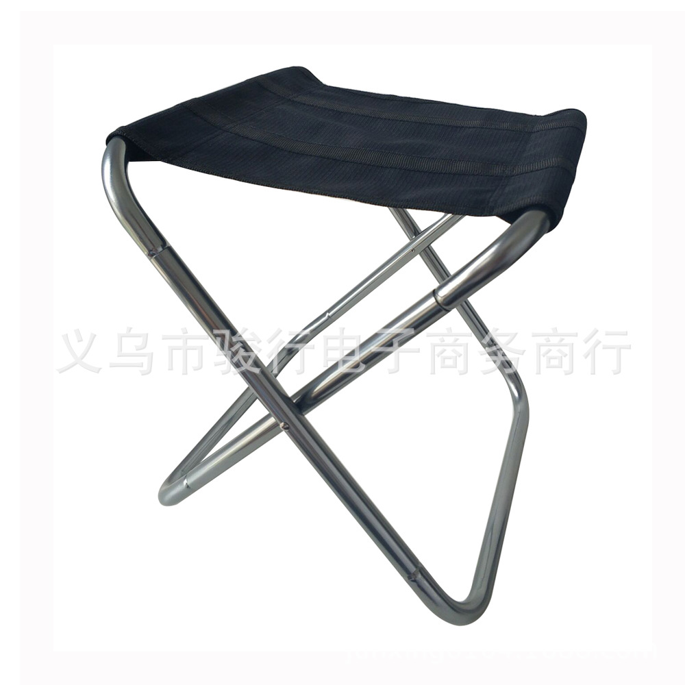 大号折叠椅斜45度-枪色-白底