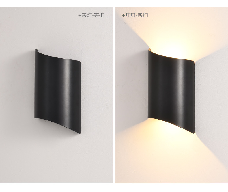 金色壁灯弧形sqb065