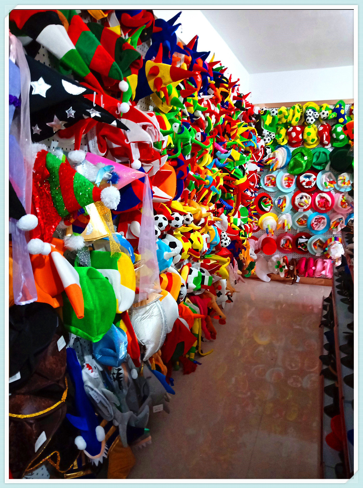 样品展示-狂欢帽