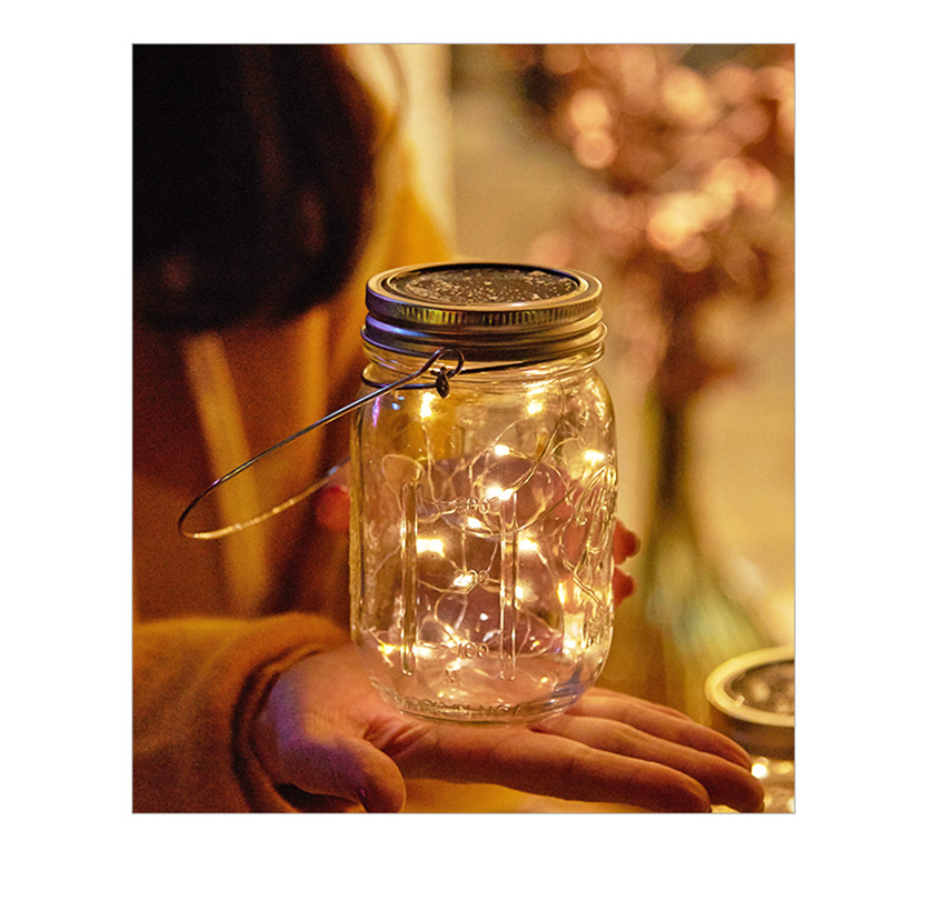 梅森罐灯串