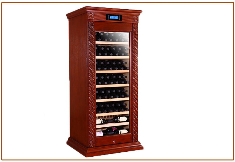 实木红酒柜