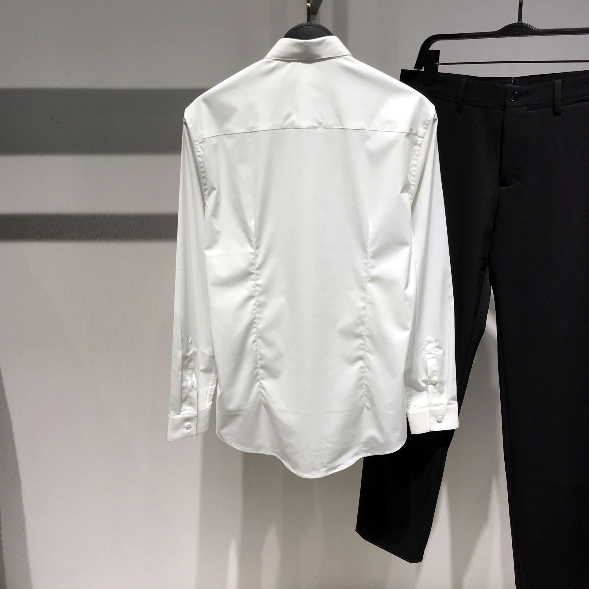 黑白藏青三色衬衫