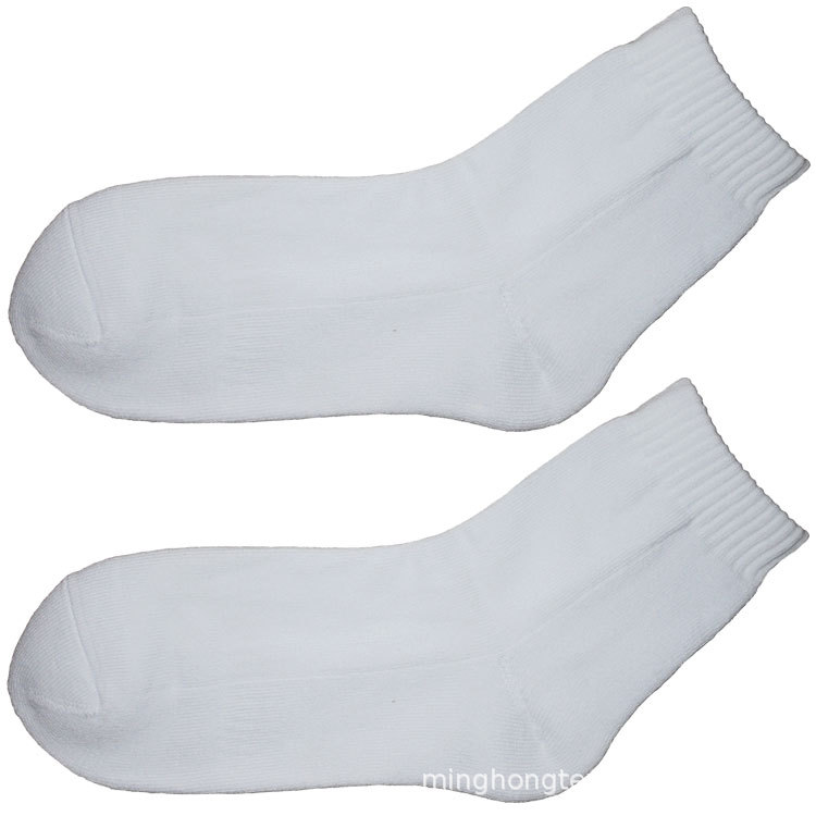 加厚运动袜 半毛圈