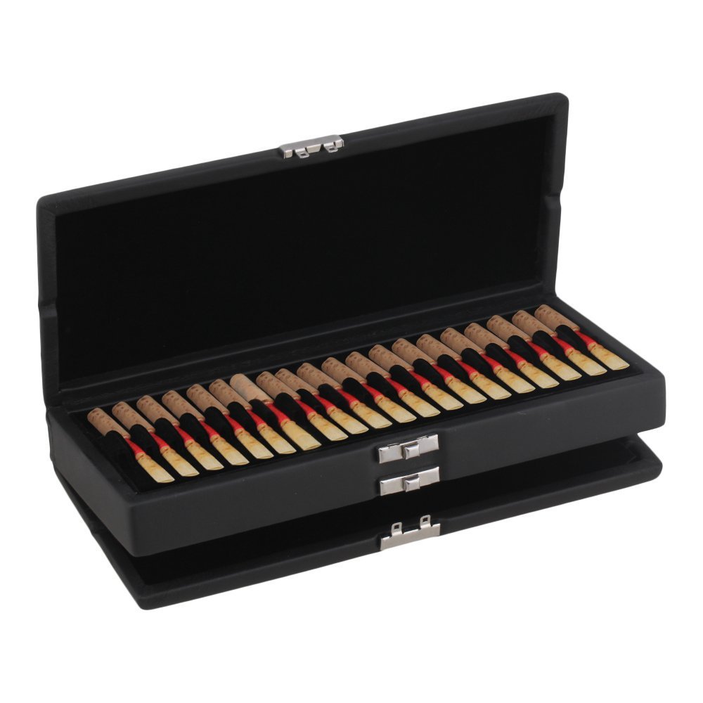 双簧管哨片盒 双层40支装 黑色