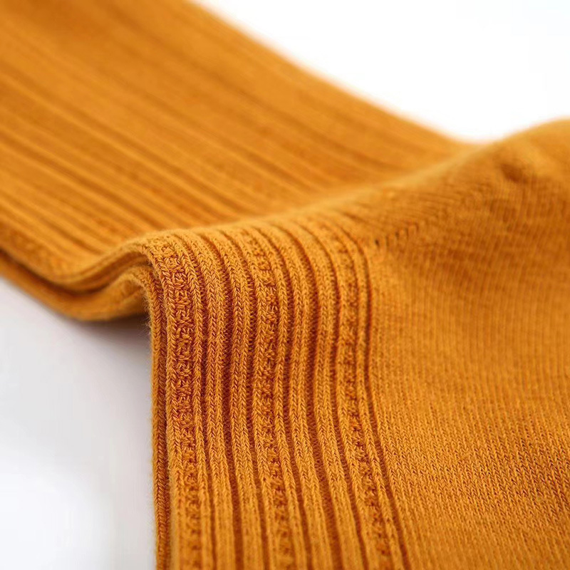 木耳边双针女袜6