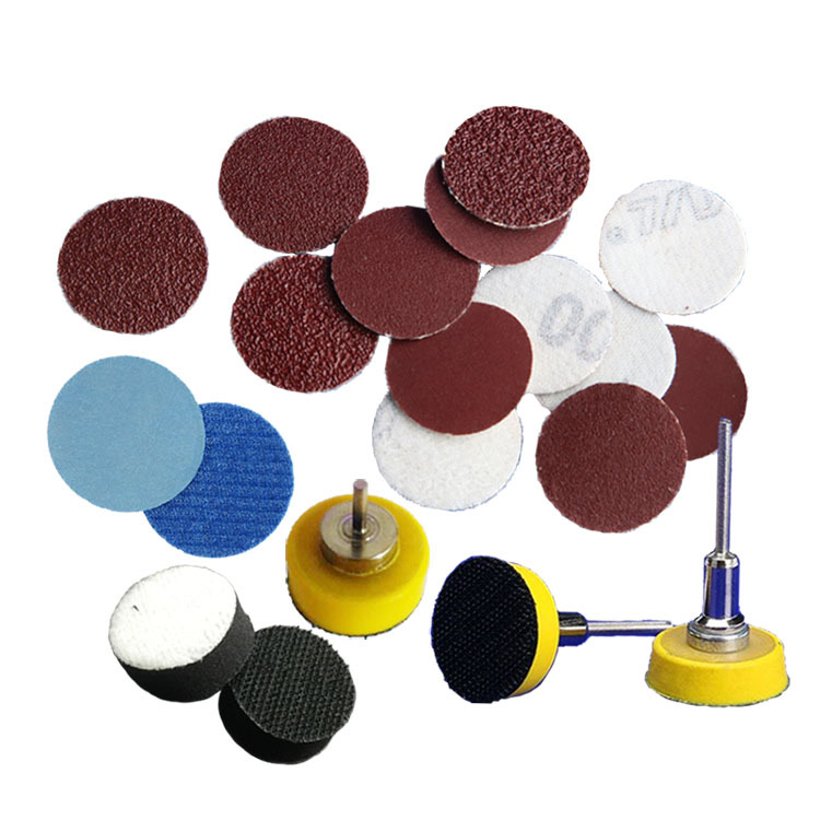 1寸25MM砂纸片白底