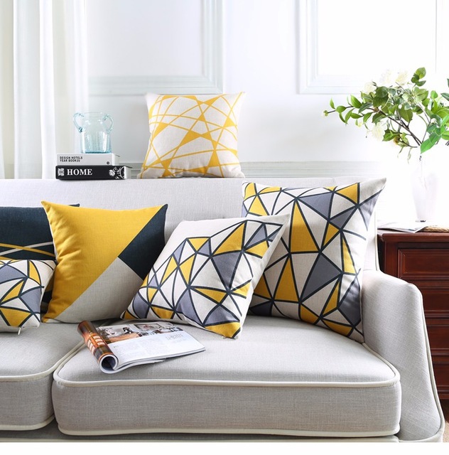Yellow-Geometric-Decorative-Co