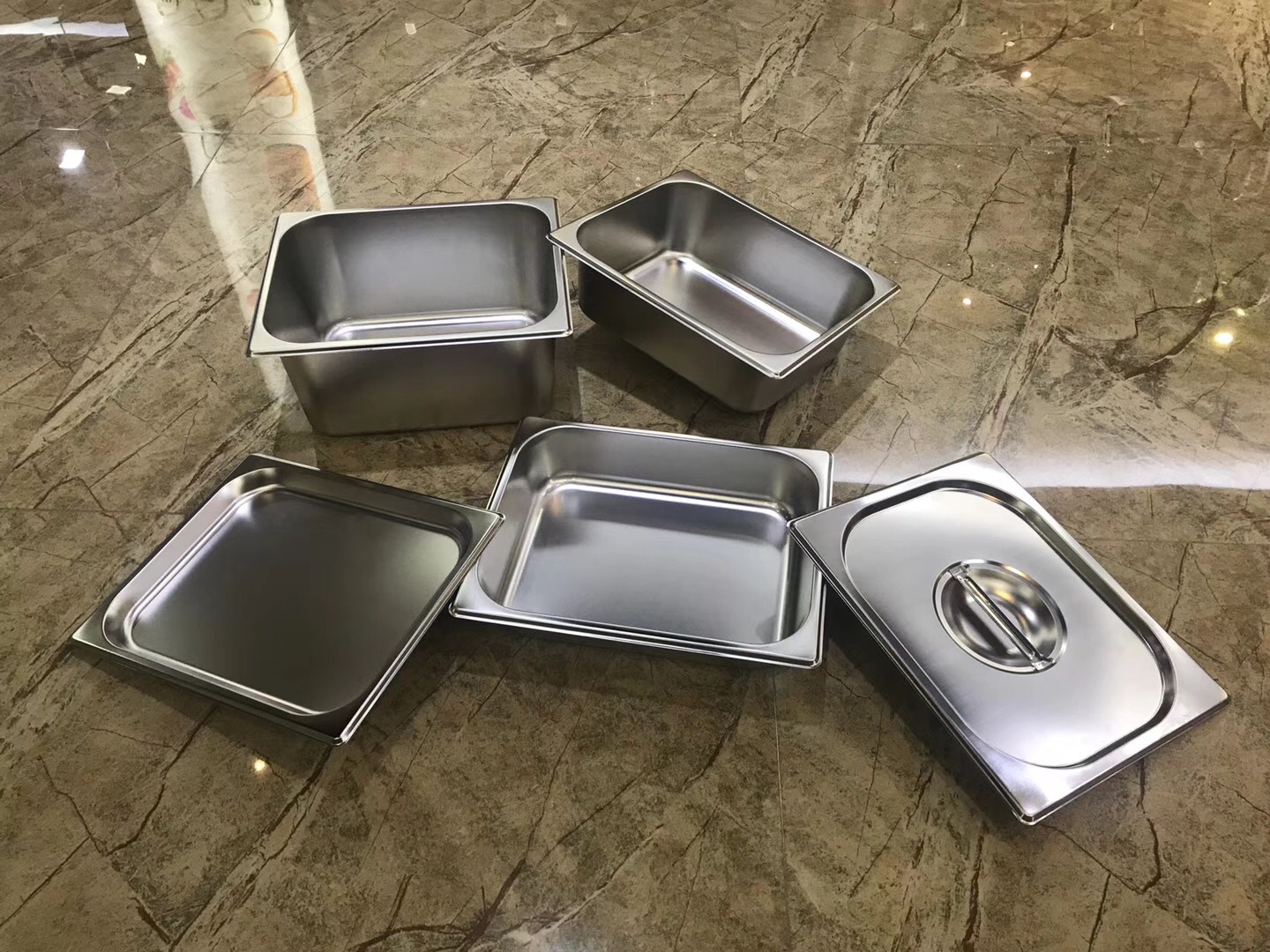 份数盆架,厂家直销美式不锈钢份数盆,加厚分数盆自助餐分菜盆不锈钢份数盒