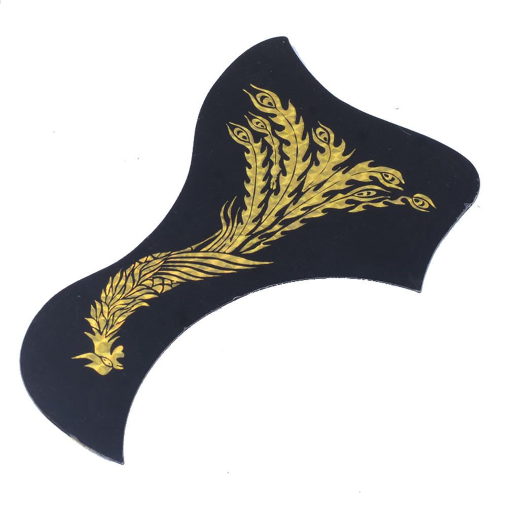 40/41寸民谣吉他护板 金龙银龙金凤银凤金色银色