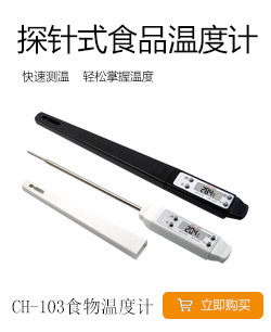 固定食品温度计探针
