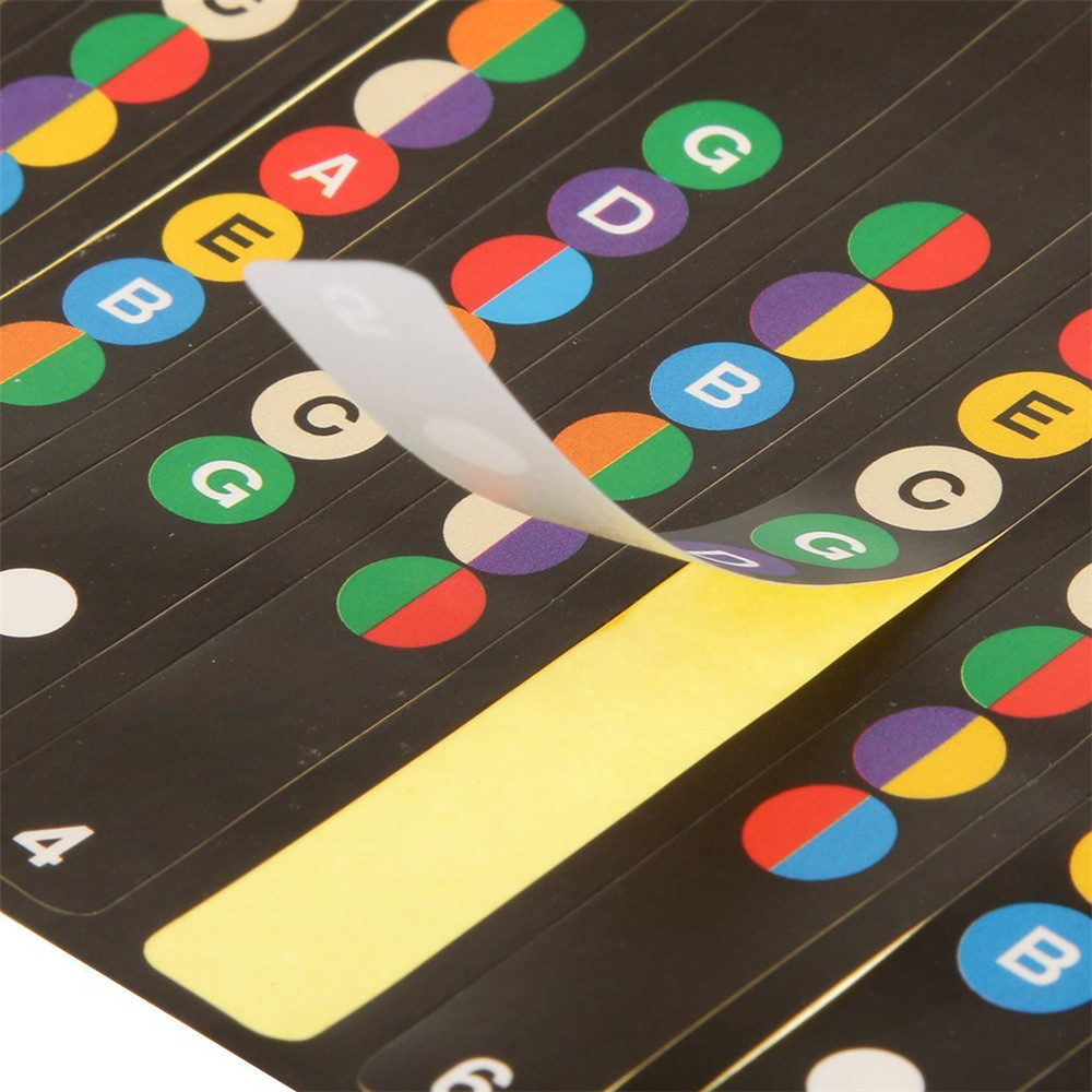 专业吉他音阶贴纸 指板贴纸