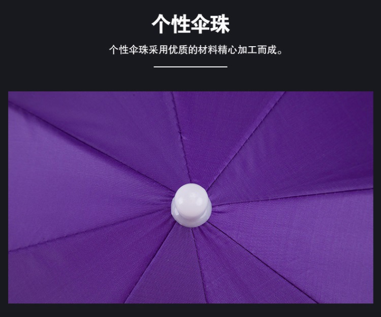 伞帽头戴遮阳钓伞雨伞帽防紫外线防风钓鱼伞冒防晒帽子